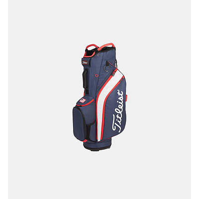 NAVY/WHITE/RED- CART 14 BAG