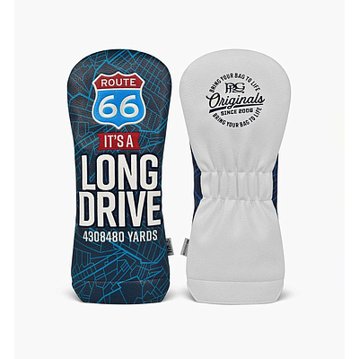 ROUTE 66 VINTAGE DRIVER COVER