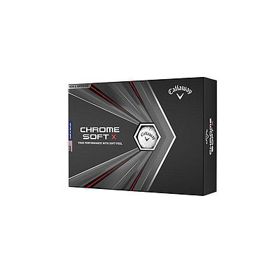 CALLAWAY CHROME SOFT X 20 GOLF BALLS